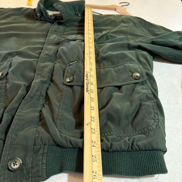 Albert Goldberg Faconnable Olive Green Water Repellent Bomber Jacket  Men’s L. - Picture 14 of 15